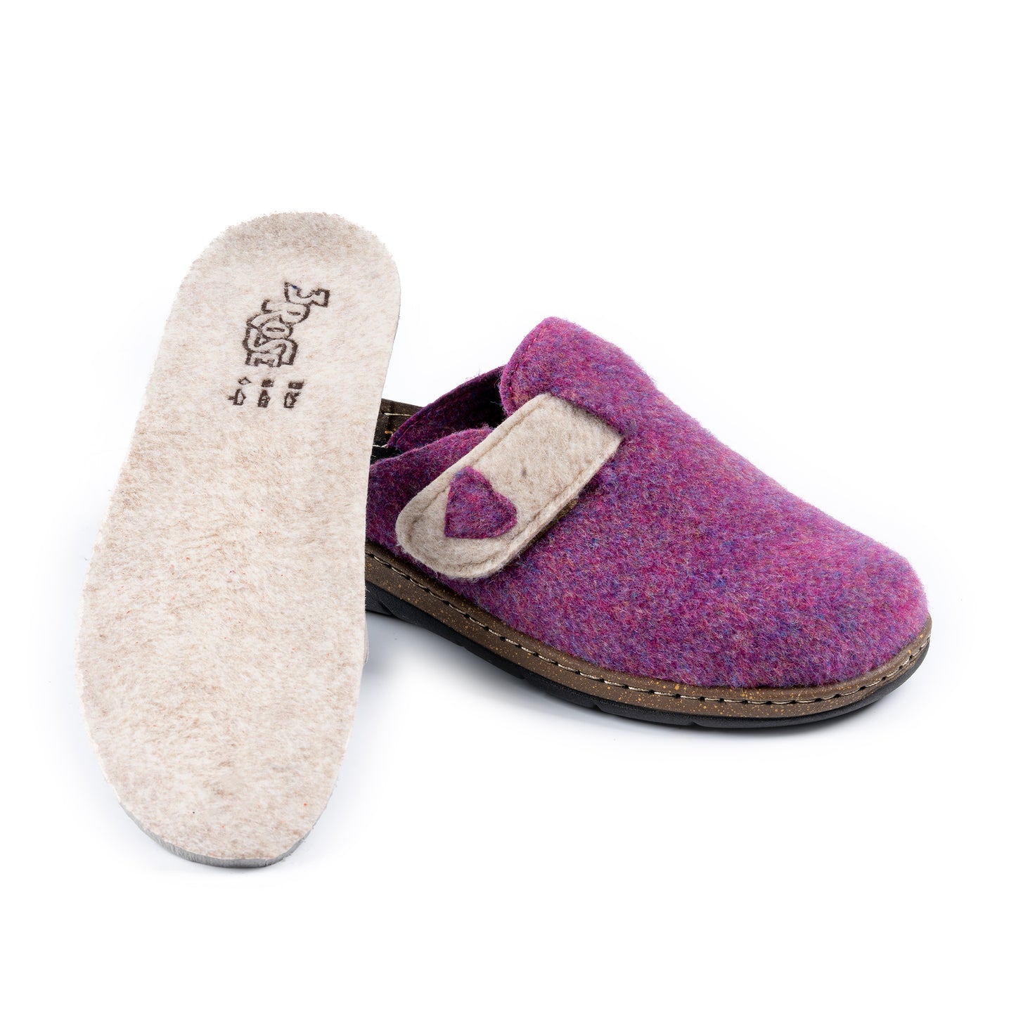 Ciabatte da donna invernali in feltro - Art. 1603