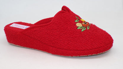 Ciabatte da donna in spugna con zeppa 3 cm - Art. 56