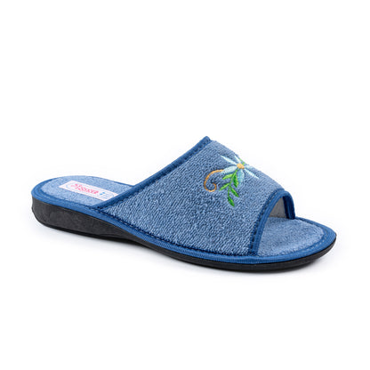 Ciabatte da donna in spugna ricamata – Art. 115