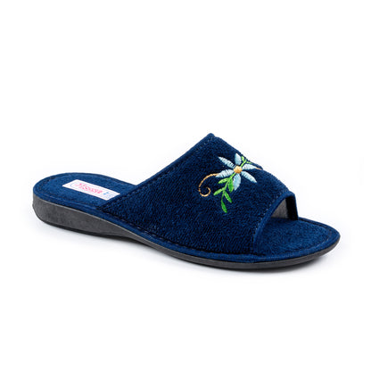 Ciabatte da donna in spugna ricamata – Art. 115