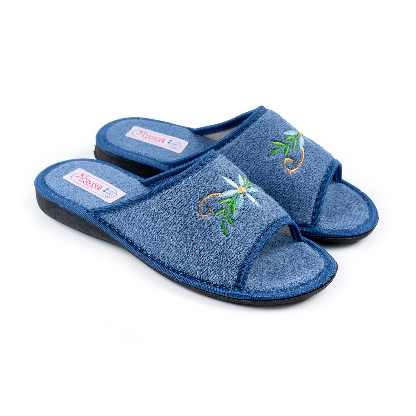 Ciabatte da donna in spugna ricamata – Art. 115