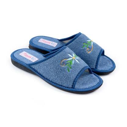 Ciabatte da donna in spugna ricamata – Art. 115