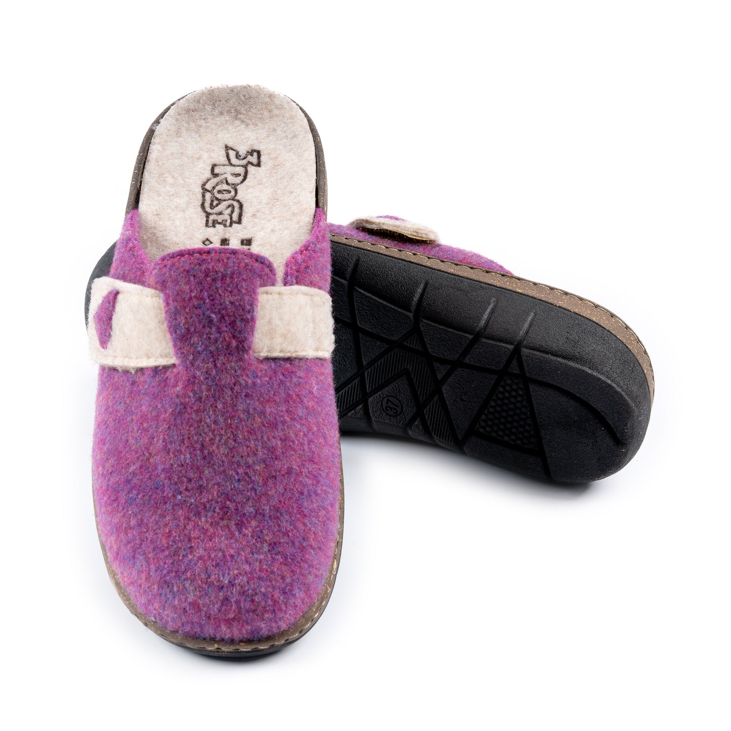 Ciabatte da donna invernali in feltro - Art. 1603