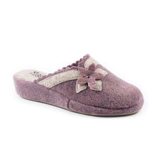 Ciabatte da donna Lavanda con zeppa interna in sughero 3,5 cm - Art. 161