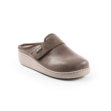 Ciabatte invernali da donna con velcro regolabile e zeppa 4 cm - Art. 1641