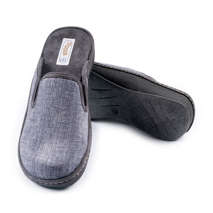 Ciabatte da casa da uomo in velluto  - Art. 784