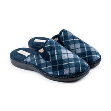 Ciabatte da casa da uomo invernali in velluto - Fantasia - Art. 789