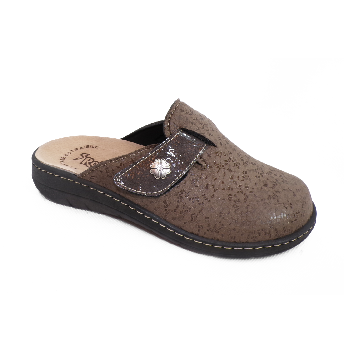 Ciabatte da donna con plantare anatomico e tomaia stretch – Art. 940