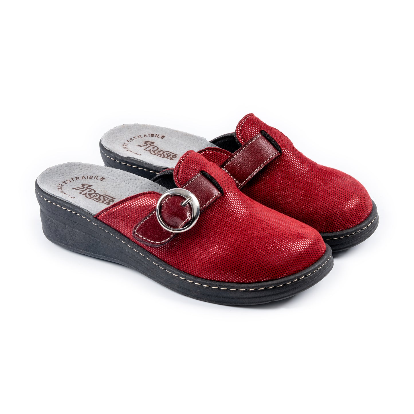 Ciabatta ortopedica da donna con tomaia chiusa e suola anatomica - Art. 941