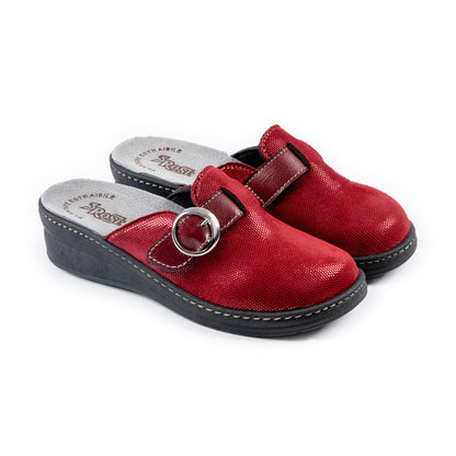 Ciabatta ortopedica da donna con tomaia chiusa e suola anatomica - Art. 941