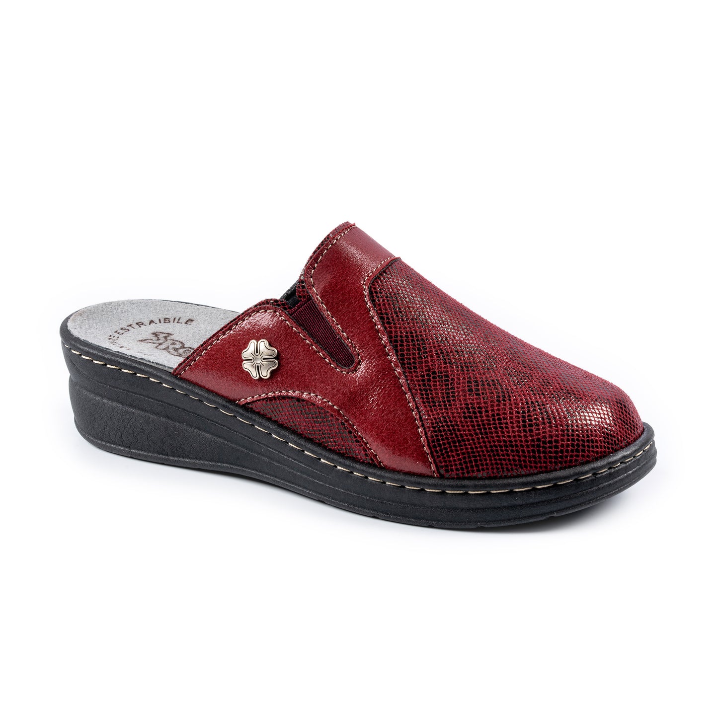 Ciabatte da donna elasticizzata con plantare estraibile - Art. 947