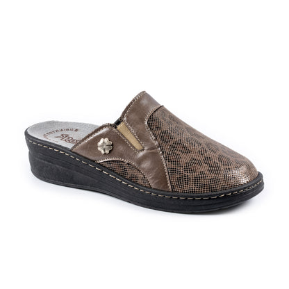 Ciabatte da donna elasticizzata con plantare estraibile - Art. 947