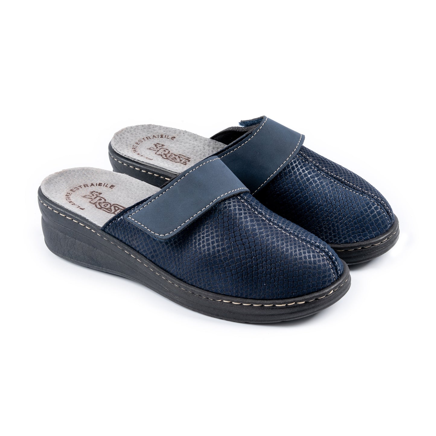 Ciabatte da donna con tomaia in microfibra - Art. 949