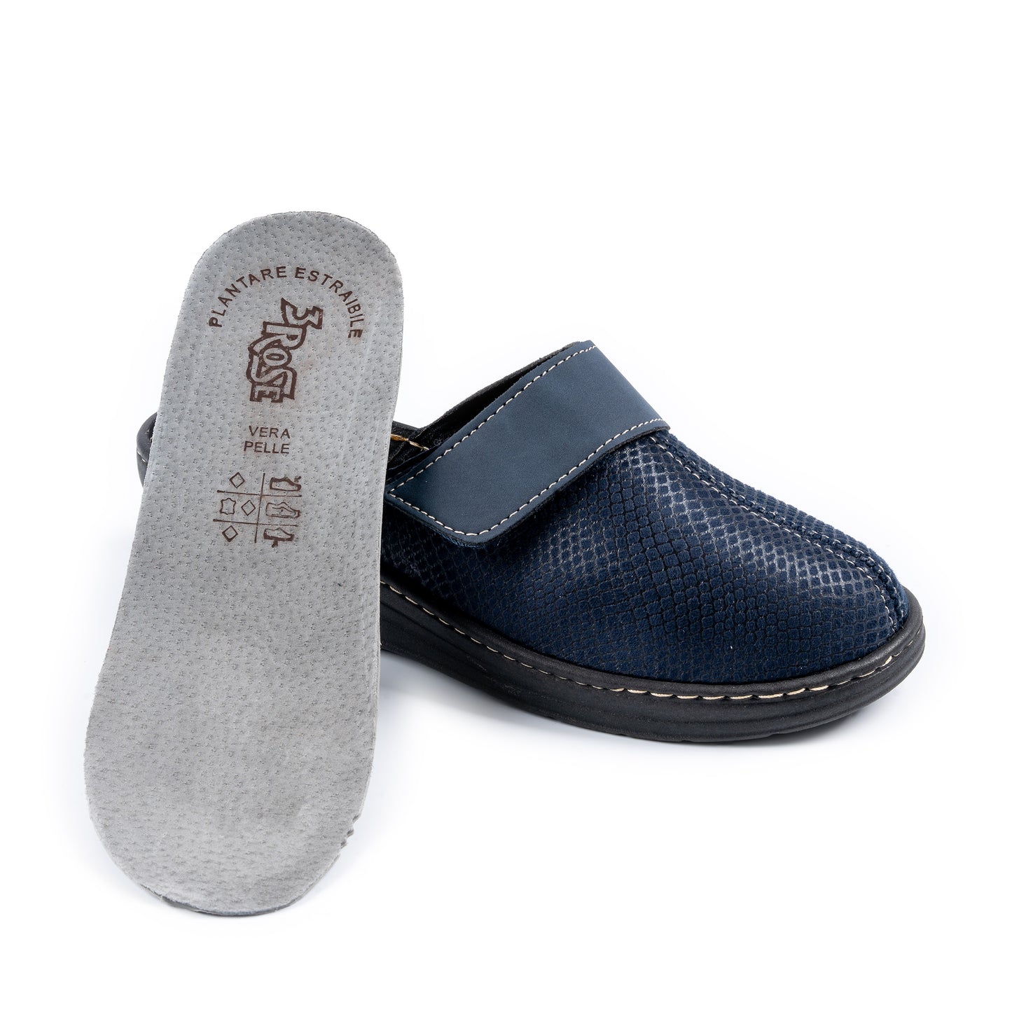 Ciabatte da donna con tomaia in microfibra - Art. 949