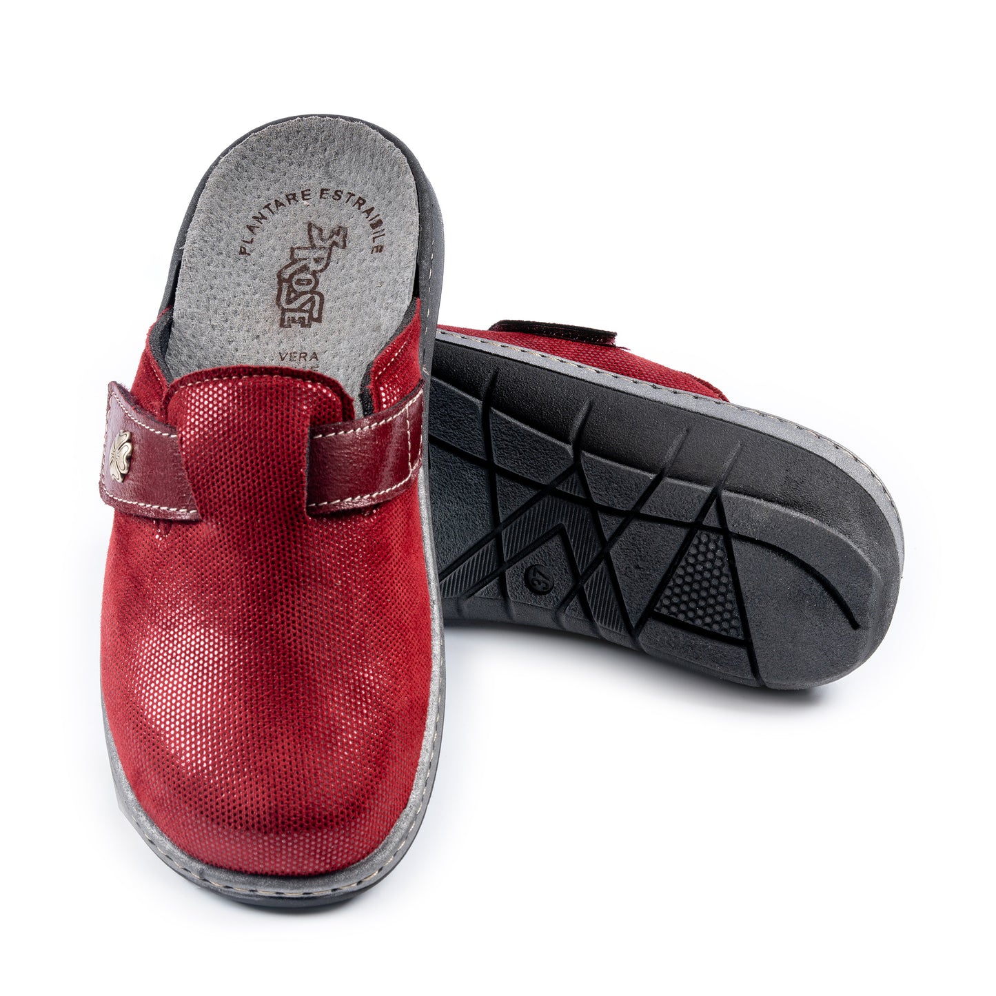 Ciabatte da donna invernali con plantare estraibile - Art. 976