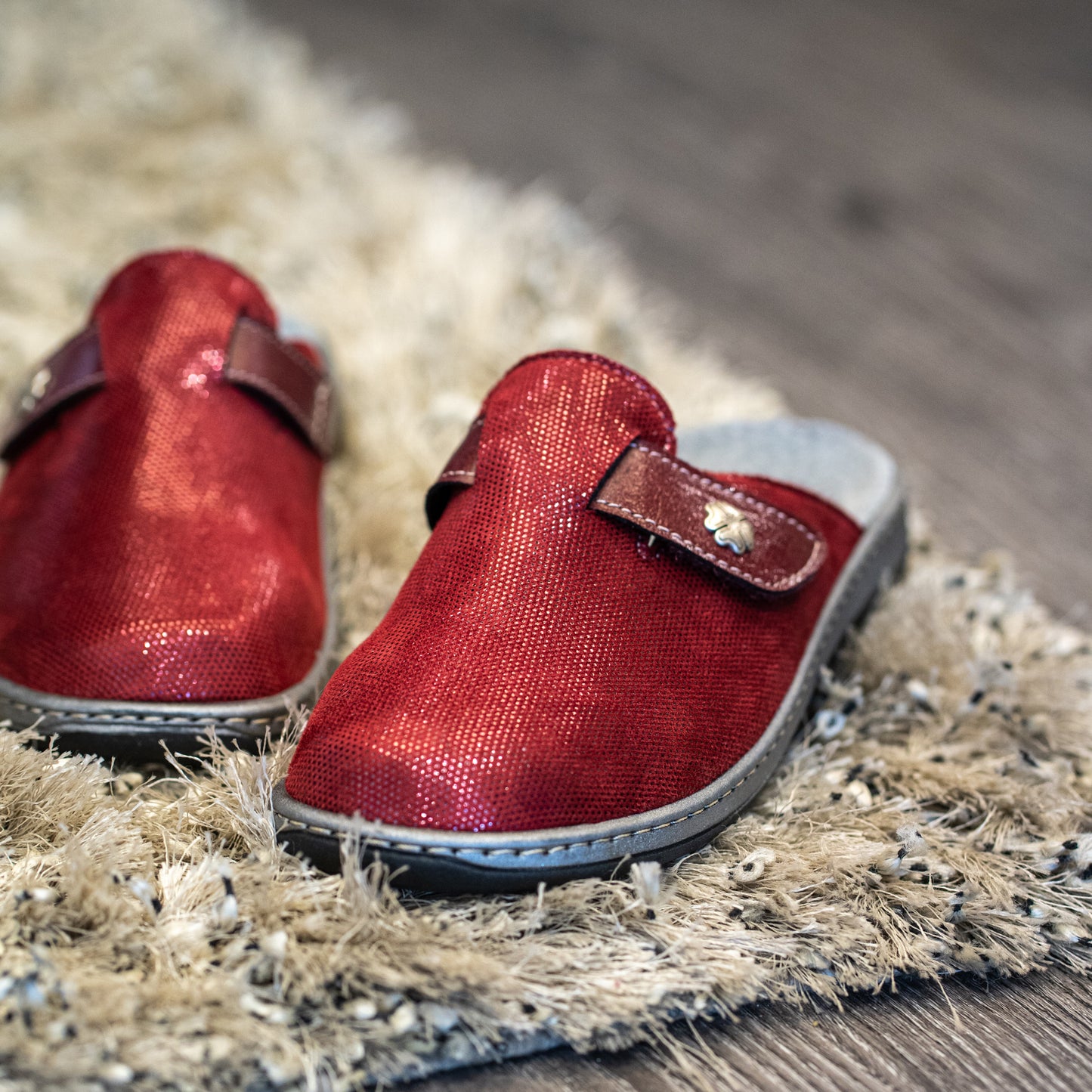 Ciabatte da donna invernali con plantare estraibile - Art. 976