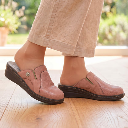 Ciabatte da donna elasticizzata con plantare estraibile - Art.988