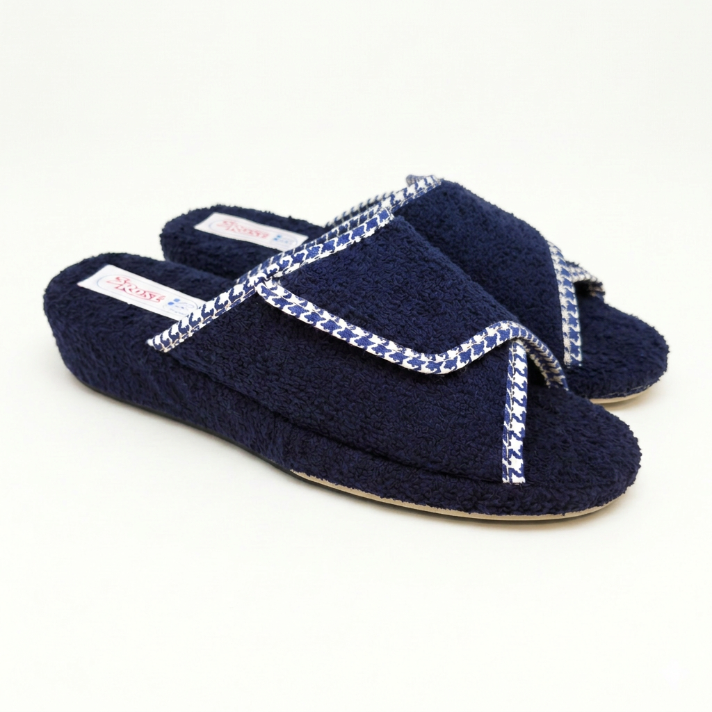 Ciabatte da donna in spugna con zeppa 3,5 cm - Art. 191