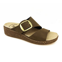 Ciabatte da donna con doppia fascia e plantare estraibile - Art. 384