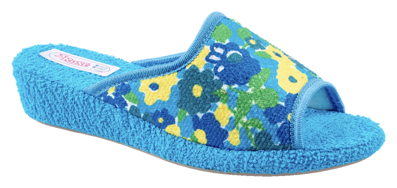 Ciabatta in spugna fantasia floreale Art. 932